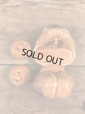 おっぱいが容器になったヌードレディーの60年代ビンテージソルト＆ペッパー