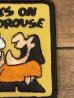 Hinks On The Drouse(酔っぱらいのヒンクス)のメッセージが書かれた70’sヴィンテージ刺繡パッチ