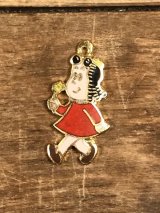 Little Lulu Metal Charm　リトルルル　ビンテージ　チャーム　メタル　70〜80年代