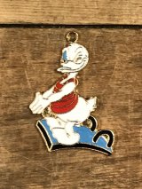 Disney Donald Duck Metal Charm　ドナルドダック　ビンテージ　チャーム　ディズニー　70〜80年代
