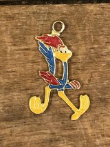 Looney Tunes Road Runner Metal Charm　ロードランナー　ビンテージ　チャーム　ルーニーテューンズ　70〜80年代