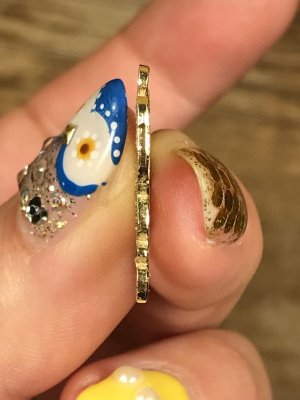 ルーニーテューンズのポーキーピッグの70〜80年代ビンテージメタルチャーム