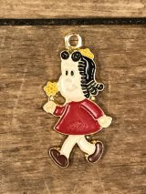 Little Lulu Metal Charm　リトルルル　ビンテージ　チャーム　メタル　70〜80年代