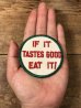 If It Tastes Good Eat It!(それ美味しいから食べて)の70’sヴィンテージ刺繡パッチ