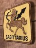 Sagittarius(射手座)の星座が描かれた70’s〜ヴィンテージ刺繡パッチ