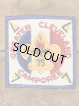 Greater Cleveland Camporee Boy Scout Patch　ボーイスカウト　ビンテージ　ワッペン　パッチ　70年代