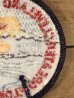 アメリカのボーイスカウトの70年代ビンテージ刺繡ワッペン