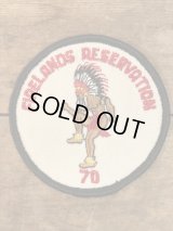 Firelands Reservation Boy Scout Patch　ボーイスカウト　ビンテージ　ワッペン　インディアン　パッチ　70年代