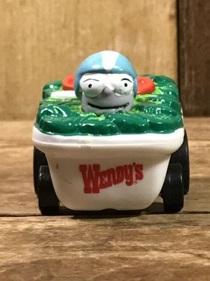 Wendy'sのサラダの90’sヴィンテージプルバックカートイ