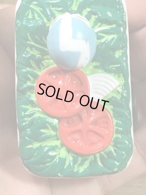 Wendy'sのサラダの90’sヴィンテージプルバックカートイ