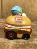 Wendy'sのハンバーガーの90’sヴィンテージプルバックカートイ