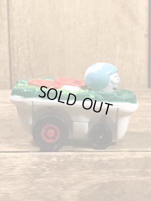 Wendy'sのサラダの90’sヴィンテージプルバックカートイ