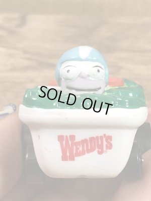 Wendy'sのサラダの90’sヴィンテージプルバックカートイ