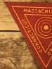 アメリカマサチューセッツ、ロードアイランド、コネチカット州の70年代ビンテージワッペン