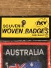 オーストラリアのスーベニア物の80年代〜ビンテージ刺繡ワッペン