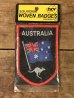 オーストラリアのスーベニア物の80年代〜ビンテージ刺繡ワッペン