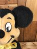 ディズニーキャラクターのミッキーマウスの70’sヴィンテージぬいぐるみ
