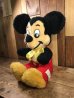 ディズニーキャラクターのミッキーマウスの70年代ビンテージプラッシュドール