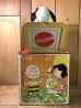 ピーナッツキャラクターとスヌーピーの60年代ビンテージびっくり箱