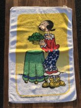 Royal Terry Popeye Olive Hand Towel　オリーブ　ビンテージ　ハンドタオル　ポパイ　70〜80年代