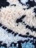 ミッキーマウスクラブの毛糸で編みこまれた70’sヴィンテージラグマット