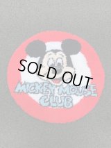 Disney Mickey Mouse Club Rug　ミッキーマウスクラブ　ビンテージ　ラグマット　ディズニー　70年代
