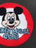 ディズニーのミッキーマウスクラブの70年代ビンテージラグマット