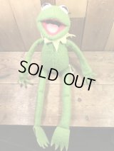 Fisher Price Kermit The Frog Plush Doll　カーミット　ビンテージ　プラッシュドール　マペッツ　70年代