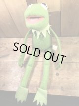 Fisher Price Kermit The Frog Plush Doll　カーミット　ビンテージ　プラッシュドール　マペットショー　70年代