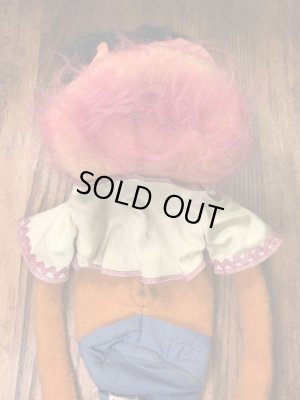 マペッツキャラクターのアニマルの70’sヴィンテージハンドパペットドール