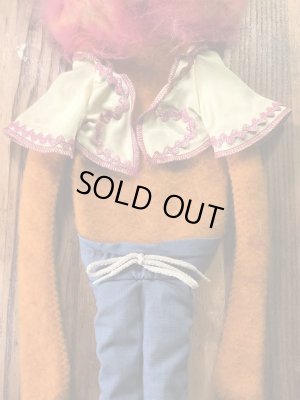 フィッシャープライス社製のアニマルの70年代ビンテージパペットドール