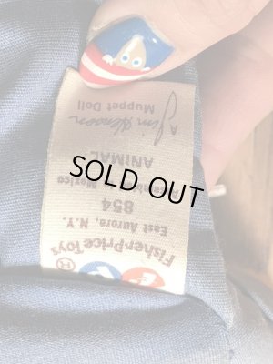 マペッツキャラクターのアニマルの70’sヴィンテージハンドパペットドール