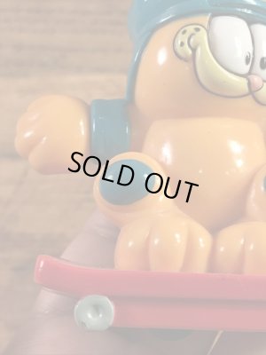 ガーフィールドのスケボーの90年代ビンテージフィギュア