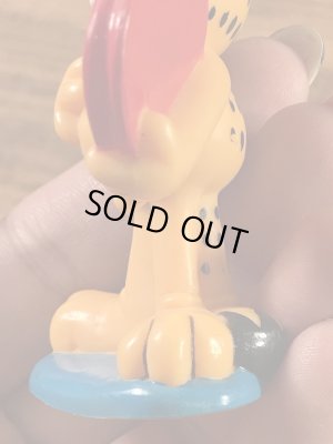 ガーフィールドのバレンタインの90年代ビンテージPVCフィギュア