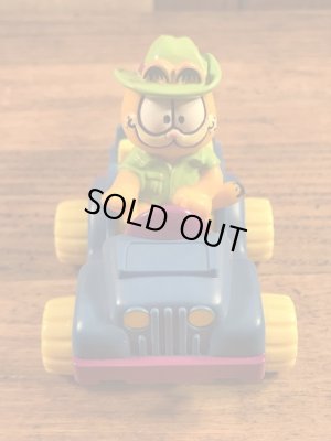 ガーフィールドが四駆に乗った80’sヴィンテージPVCフィギュア