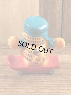 ガーフィールドのスケボーの90年代ビンテージフィギュア