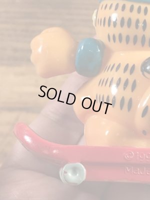 ガーフィールドがスケートボードをしている90’sヴィンテージトイ