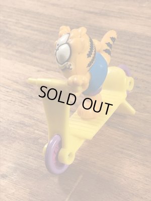 ガーフィールドがスクーターに乗った80’sヴィンテージPVCフィギュア