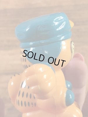 ガーフィールドがスケートボードをしている90’sヴィンテージトイ