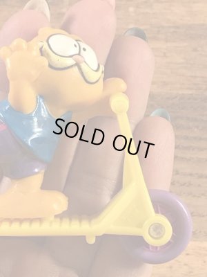 ガーフィールドがスクーターに乗った80’sヴィンテージPVCフィギュア