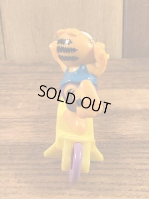 マクドナルドから配布されたガーフィールドの80年代ビンテージハッピーミールトイ