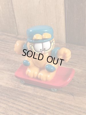 ガーフィールドのスケボーの90年代ビンテージフィギュア