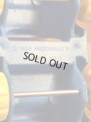 マクドナルドから配布されたガーフィールドの80年代ビンテージハッピーミールトイ