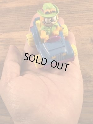 ガーフィールドが四駆に乗った80’sヴィンテージPVCフィギュア