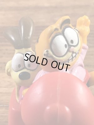 マクドナルドから配布されたガーフィールドの80年代ビンテージハッピーミールトイ