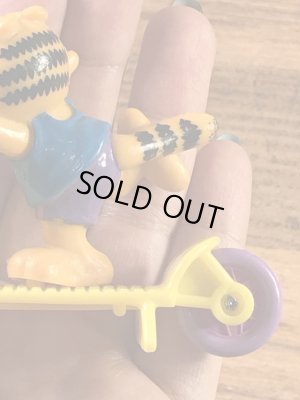 ガーフィールドがスクーターに乗った80’sヴィンテージPVCフィギュア