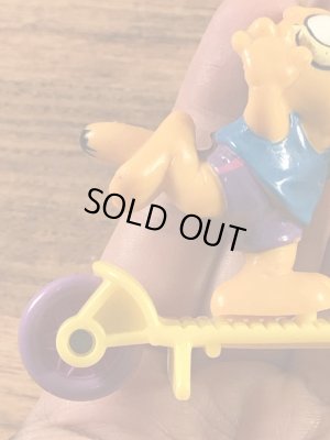 マクドナルドから配布されたガーフィールドの80年代ビンテージハッピーミールトイ