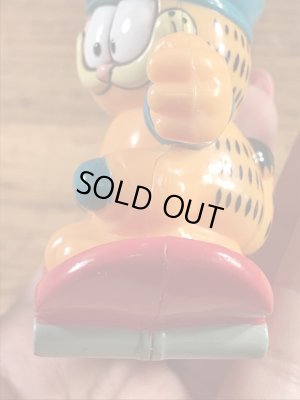 ガーフィールドがスケートボードをしている90’sヴィンテージトイ