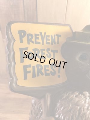 企業キャラクターのスモーキーベアの70’sヴィンテージ貯金箱