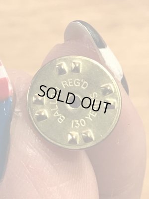 アドバタイジングキャラクターのスモーキーベアの90年代〜ビンテージピンバッジ